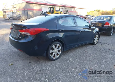 2013 Hyundai Elantra Limited из США, поврежденный, VIN KMHDH4AE7DU972099